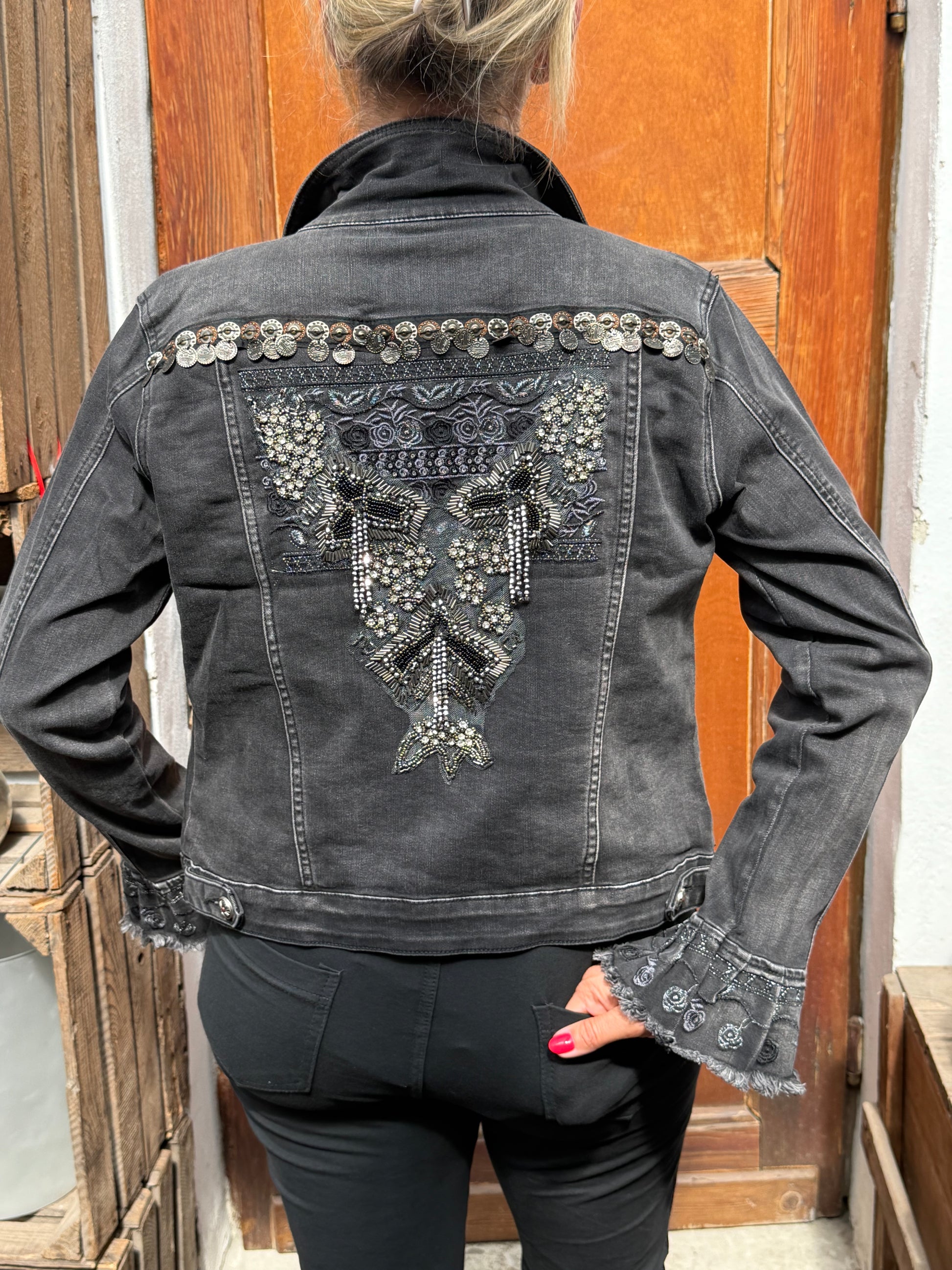 Ausgefallene Jeansjacke