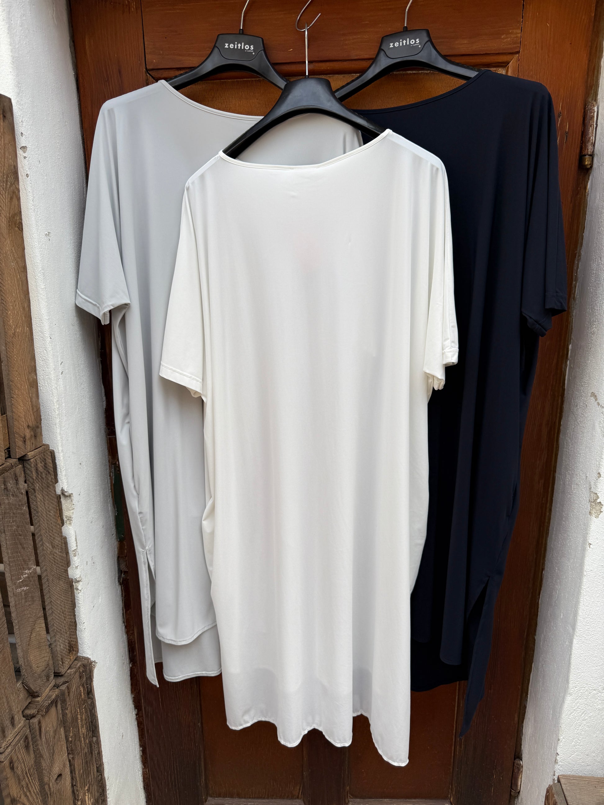 Sommerkleid ( Longtunika)  Art.Nr25075   hellgrau