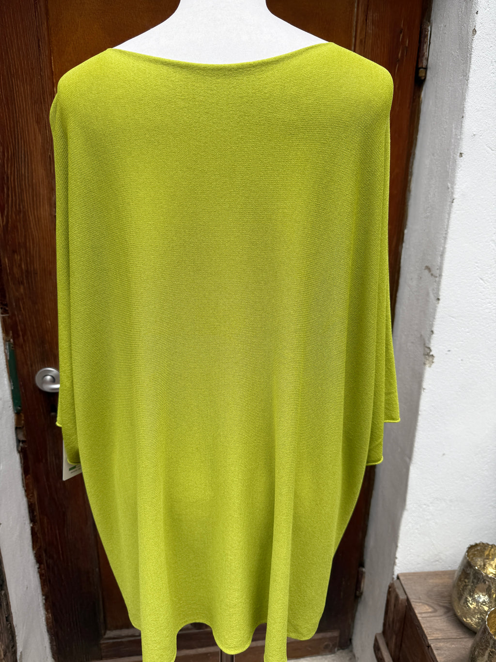 Kurzärmliger leichter Strickpullover