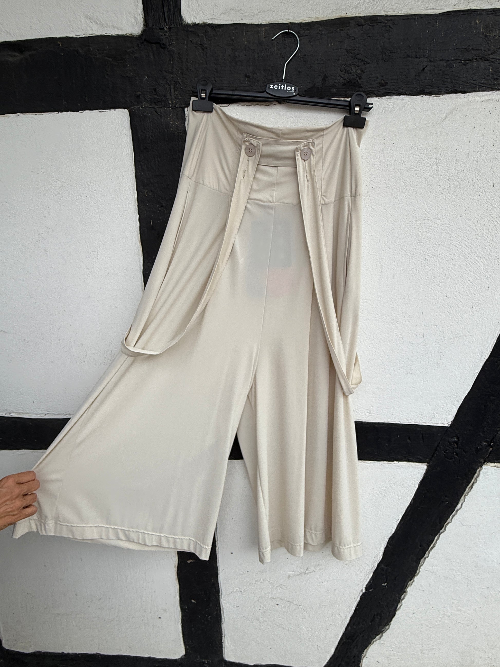 Zeitlos Hose, weites Bein 24039 Farbe milch