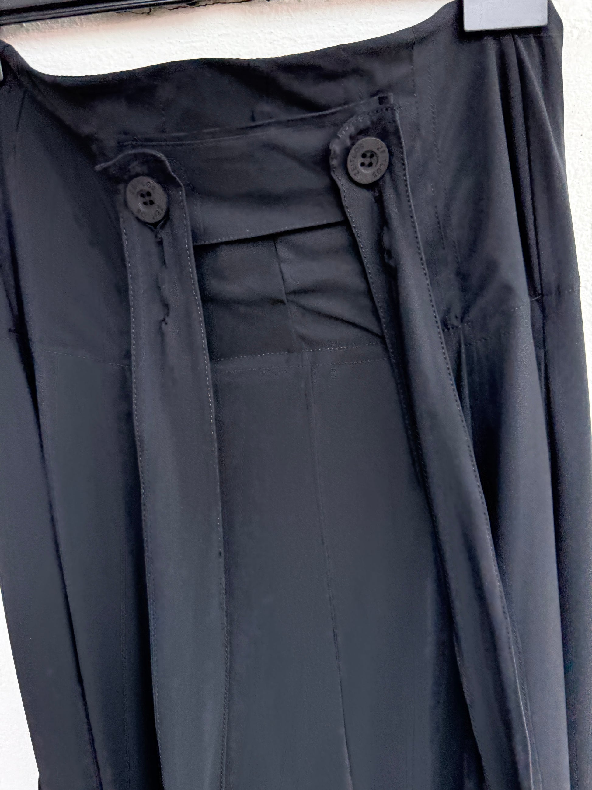 Zeitlos Hose, weites Bein 24039 Farbe schwarz