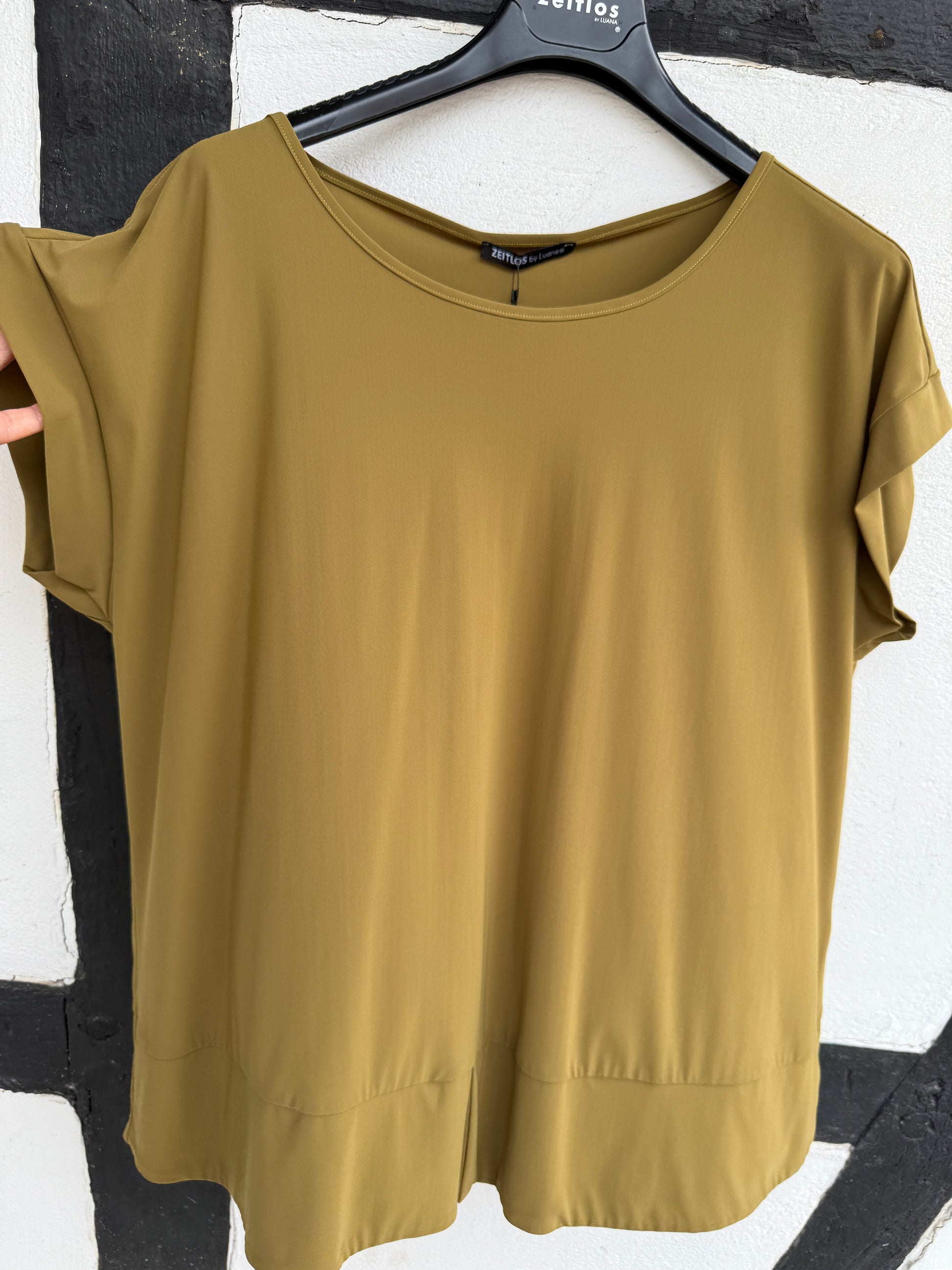 Zeitlos Tunika / Oberteil 24046 Farbe pesto