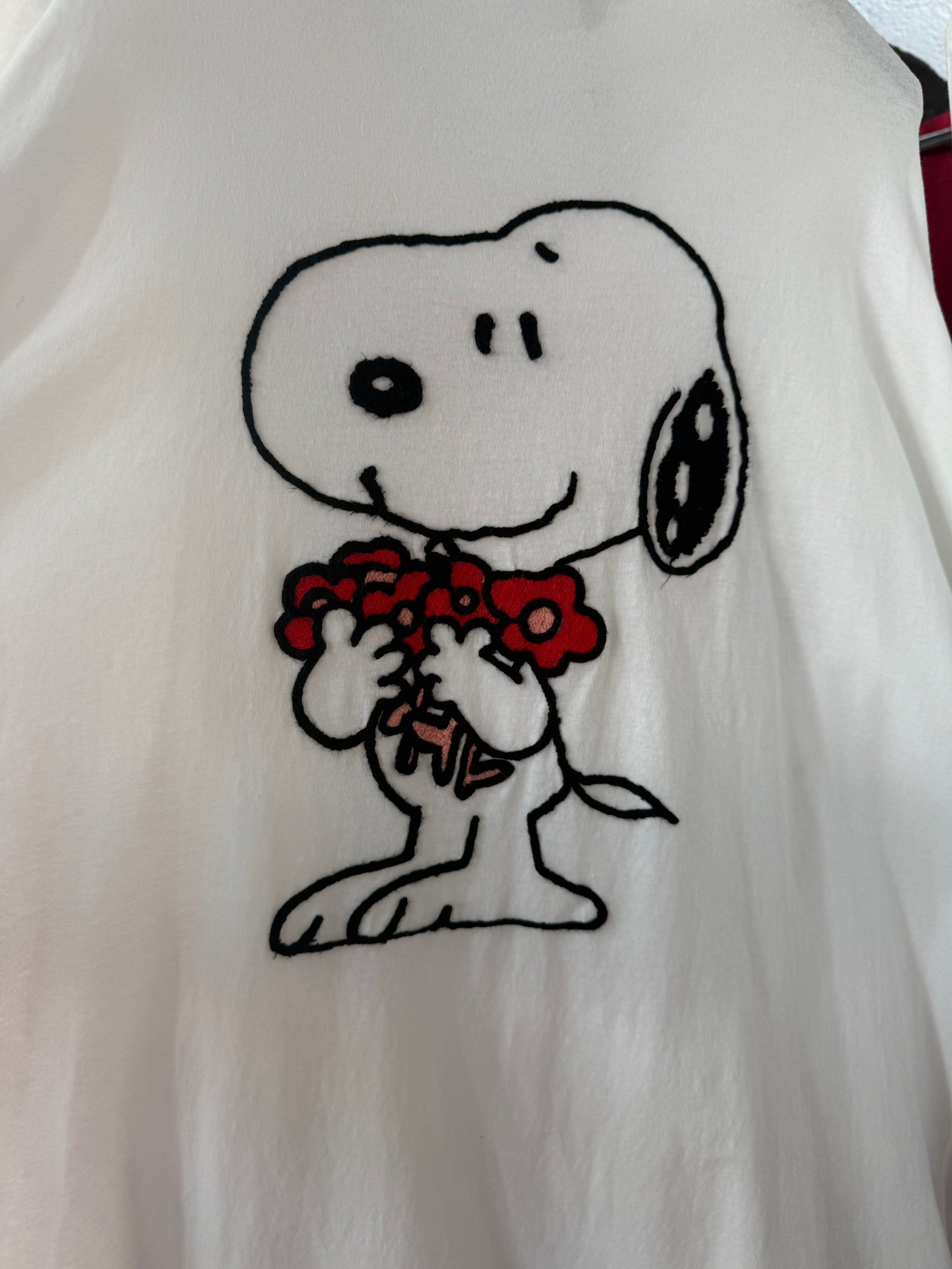 Snoopy Longshirt in rosa, weiß oder sand