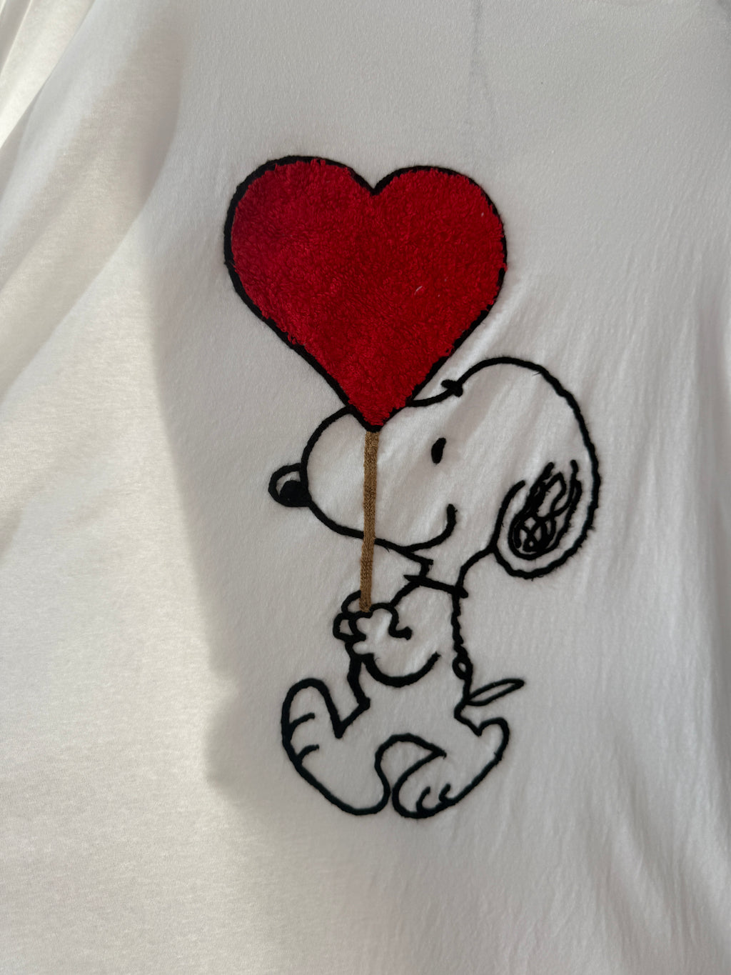 Snoopy Longshirt in rosa, weiß oder sand