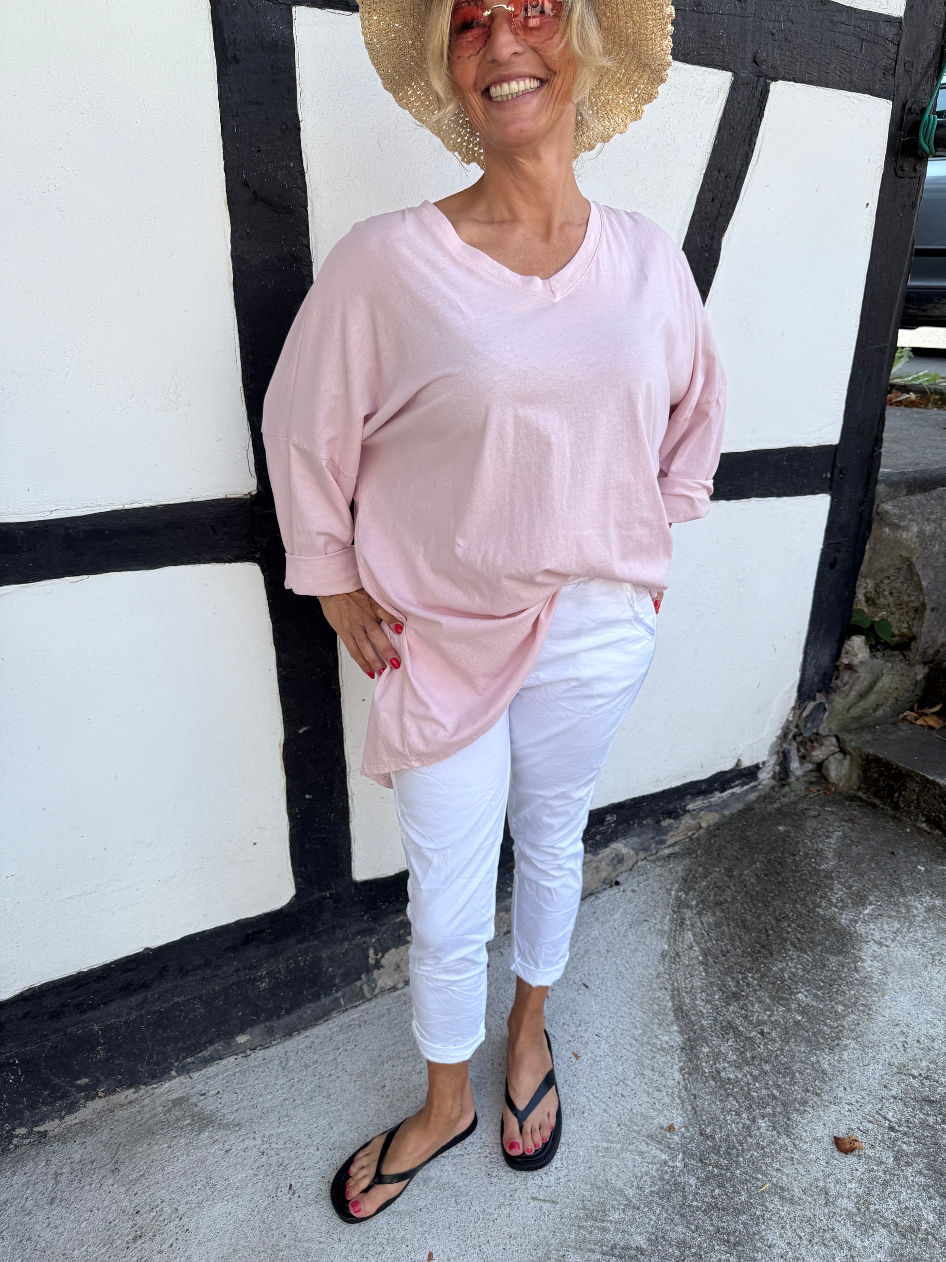 Snoopy Longshirt in rosa, weiß oder sand